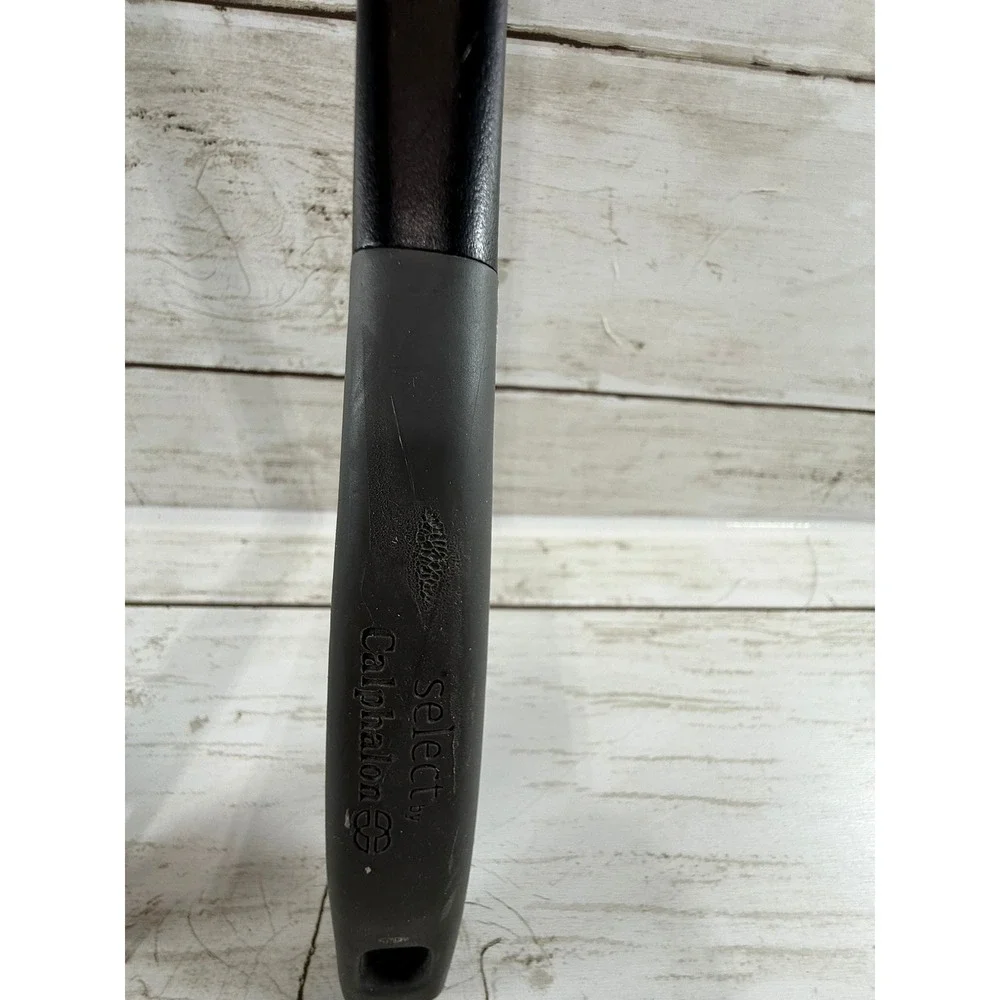 Select by Calphalon Black Nylon Pasta Fork and Slotted Spoon Kitchen Utensil Set